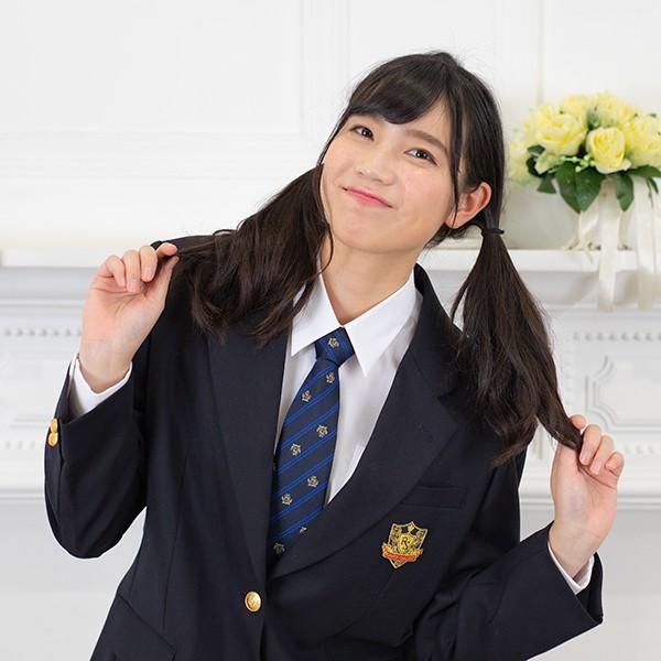 KURIORI KRN67 夜空の星 〜紺クレスト金刺繍ネクタイ : 制服通販リサ