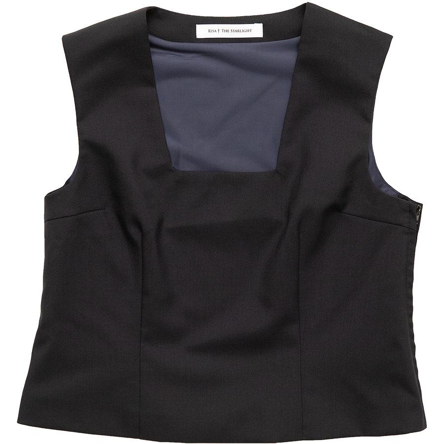 Aqua Eclipse 〜RISA + THE STARLIGHT紺生地かぶりベスト（夏用