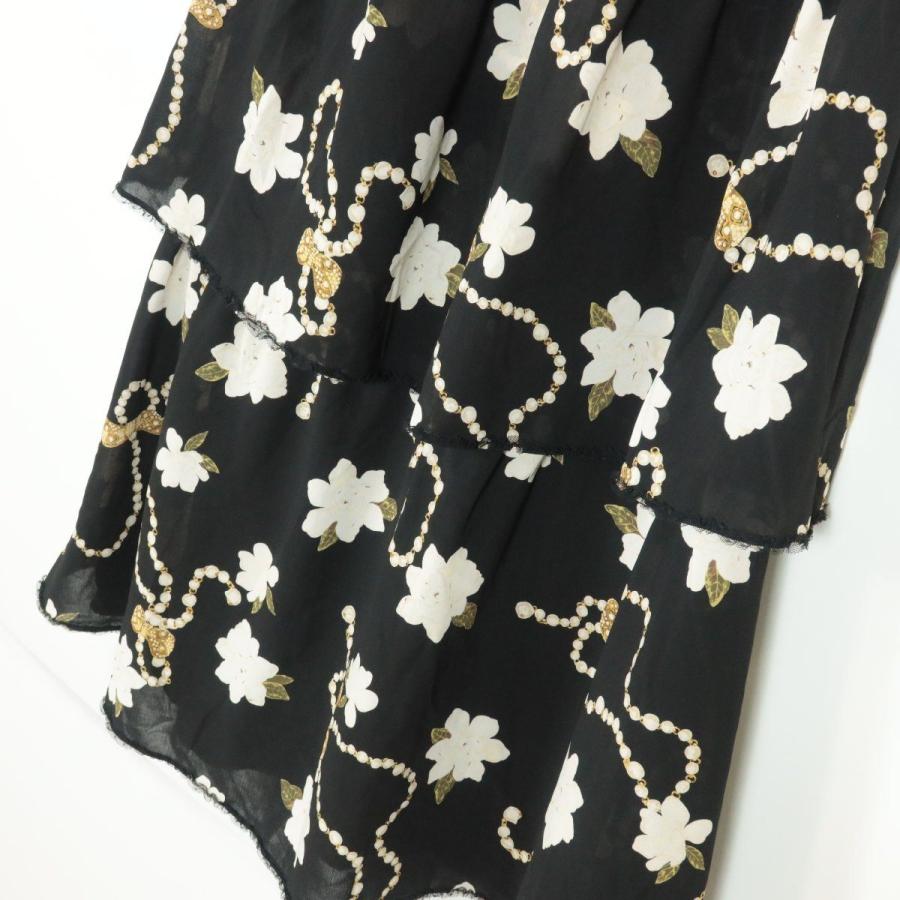 ワンダフルワールド カネコイサオ☆豪華！かぶせ段々フリルのスカート