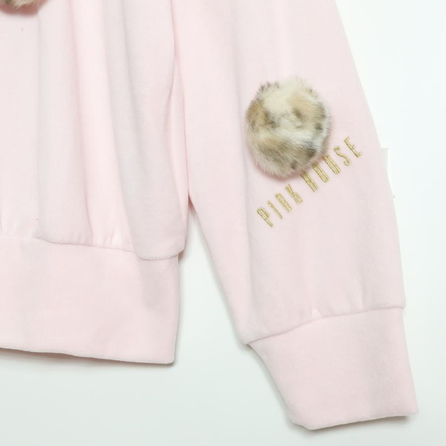 極美品・紙タグ有】ピンクハウス☆フェイクファー付きカットソー  