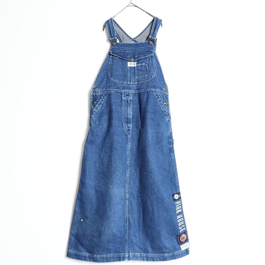 極上美品 PINK HOUSE ヴィンテージ デニム ジャンパースカート ピンクハウス PINK HOUSE デニム ジャンパースカート - メルカリ