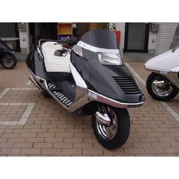 お気にいる】 ホンダ フュージョン MF02 メッキ ピボット カバー