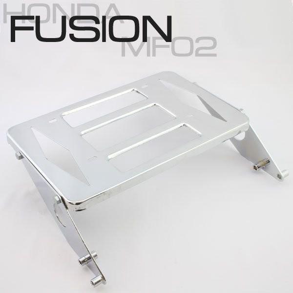 ホンダ（HONDA） フュージョン MF02 メッキリアキャリア 荷台 ボックス