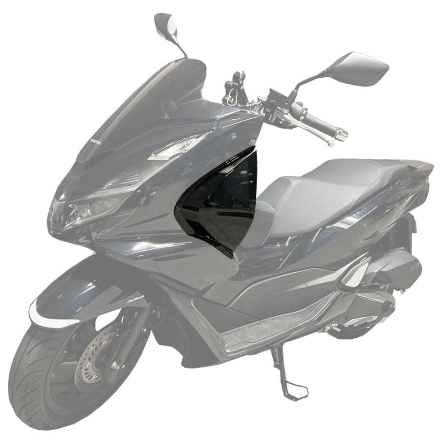 ホンダ サイドバイザー PCX125 PCX160 JK05 KF47 スモーク ホンダ サイドバイザー PCX125 PCX160 JK05 KF47 スモーク