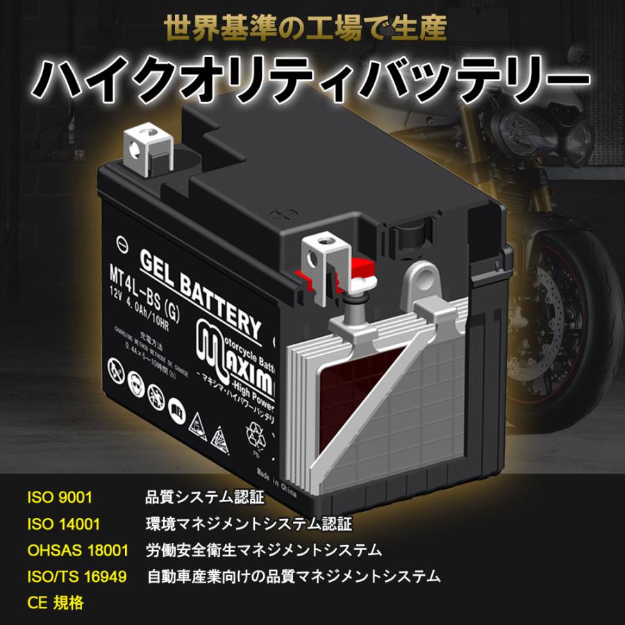 ホンダ（HONDA） 充電済み すぐ使える ジェルバッテリー YTZ12S/GTZ12S