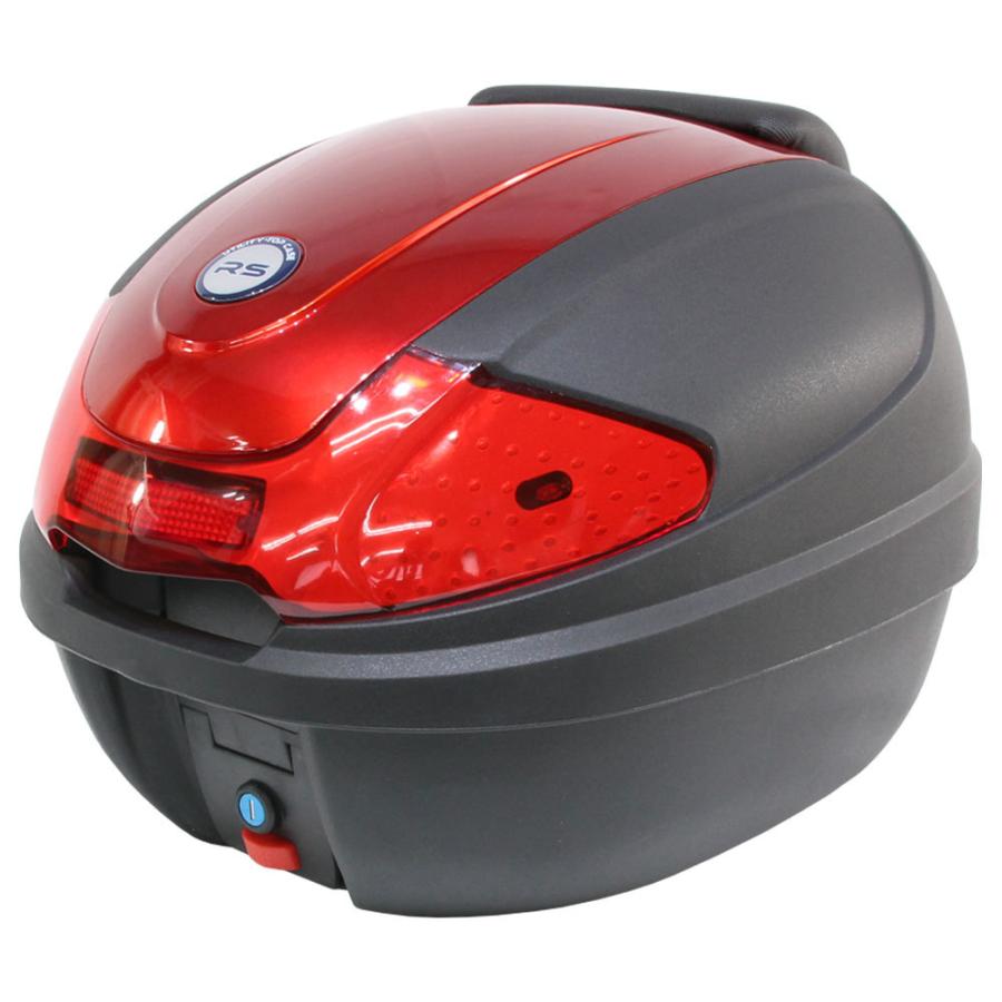 コーティング特典 バイク用 リアボックス 30L 大容量 トップ