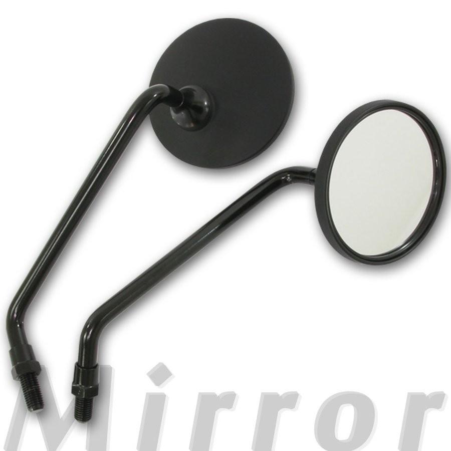 バイクミラー ブラック 円形 バイクミラー ブラック 円形 6ヶ月保証付 ミラー スマートDio ディオ