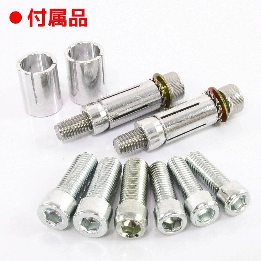 カワサキ（Kawasaki） 汎用 バレンミラー マットブラック 艶消し黒