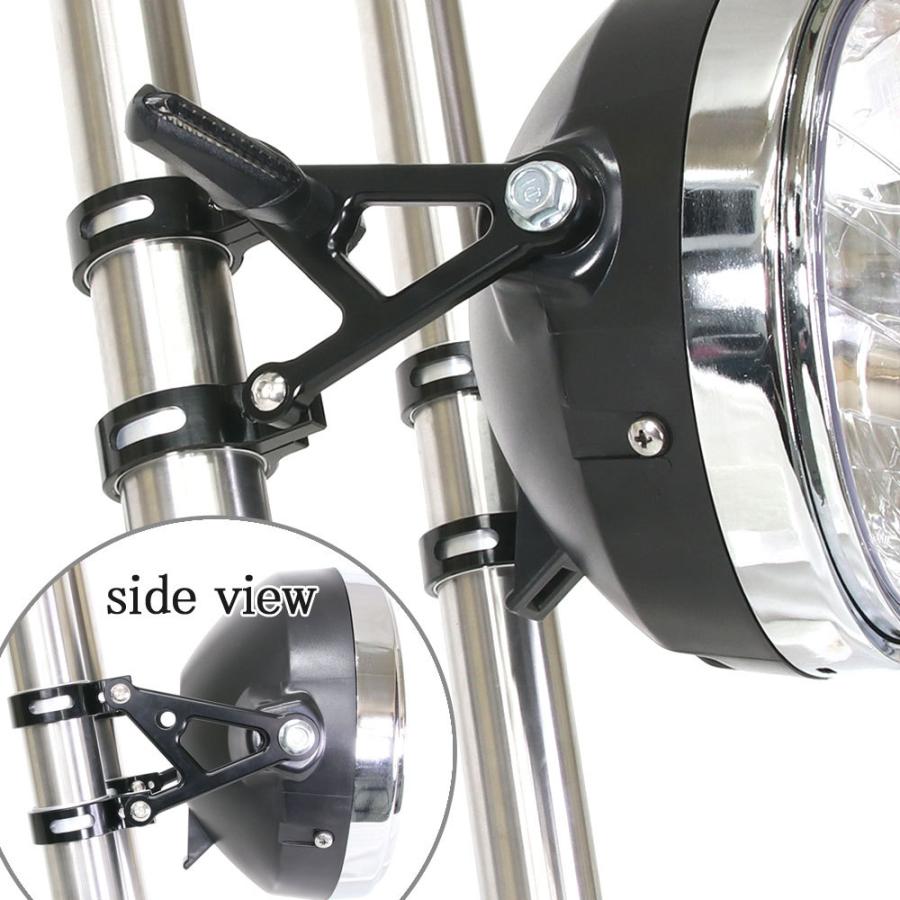 antlion アントライオン　ビレット　ヘッド　ライト　ステー　倒立フォーク用 ant lion（アントライオン） ビレットライトステー倒立フォーク用Φ50