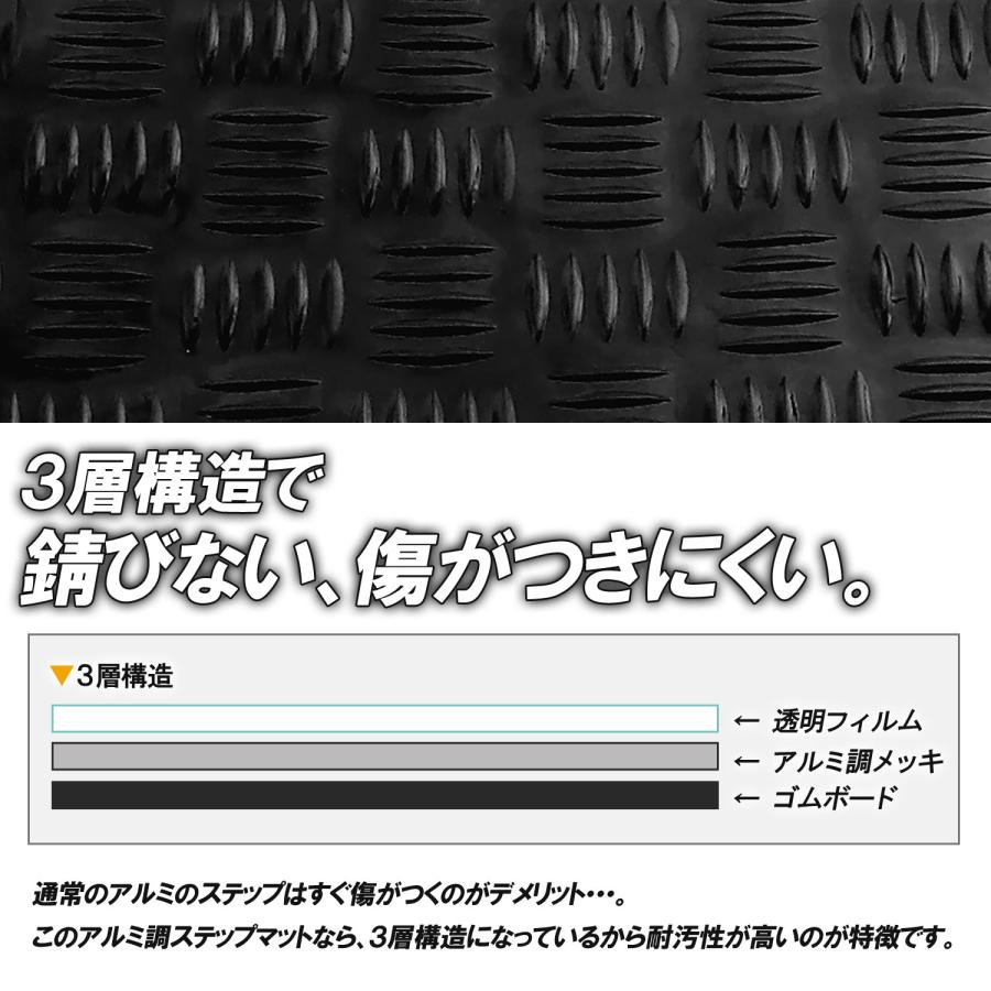 YAMAHA（ヤマハ） アルミ調 ステップマット マジェスティ C SG03J 
