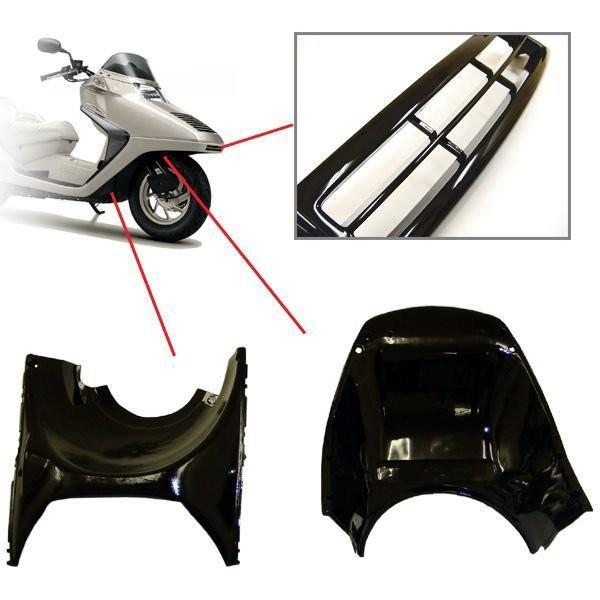 ホンダ フュージョン MF02 アンダーカウル ブラック 塗装済み 艶あり