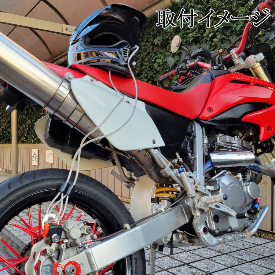 KOVIX(コビックス) アラーム付き ディスクロック KS-6 蛍光オレンジ セキュリティワイヤー 150cm ディスクロックアダプター セット バイク ワイヤーロック_7