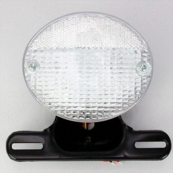 新品 カワサキ Z2タイプ LED テールライト クリア 汎用 Z2 純正タイプ LEDテールランプ クリアレンズ ナンバー灯付き