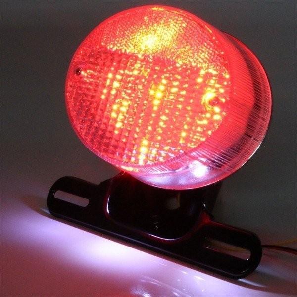 汎用 Z2 純正タイプ LEDテールランプ クリアレンズ ナンバー灯付き