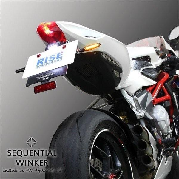汎用 バイク用 流れるウインカー LED シーケンシャルウインカー