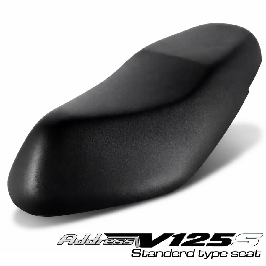 スズキ アドレスV125sシート スズキ（SUZUKI） アドレスV125S CF4MA シート 純正タイプ ブラック