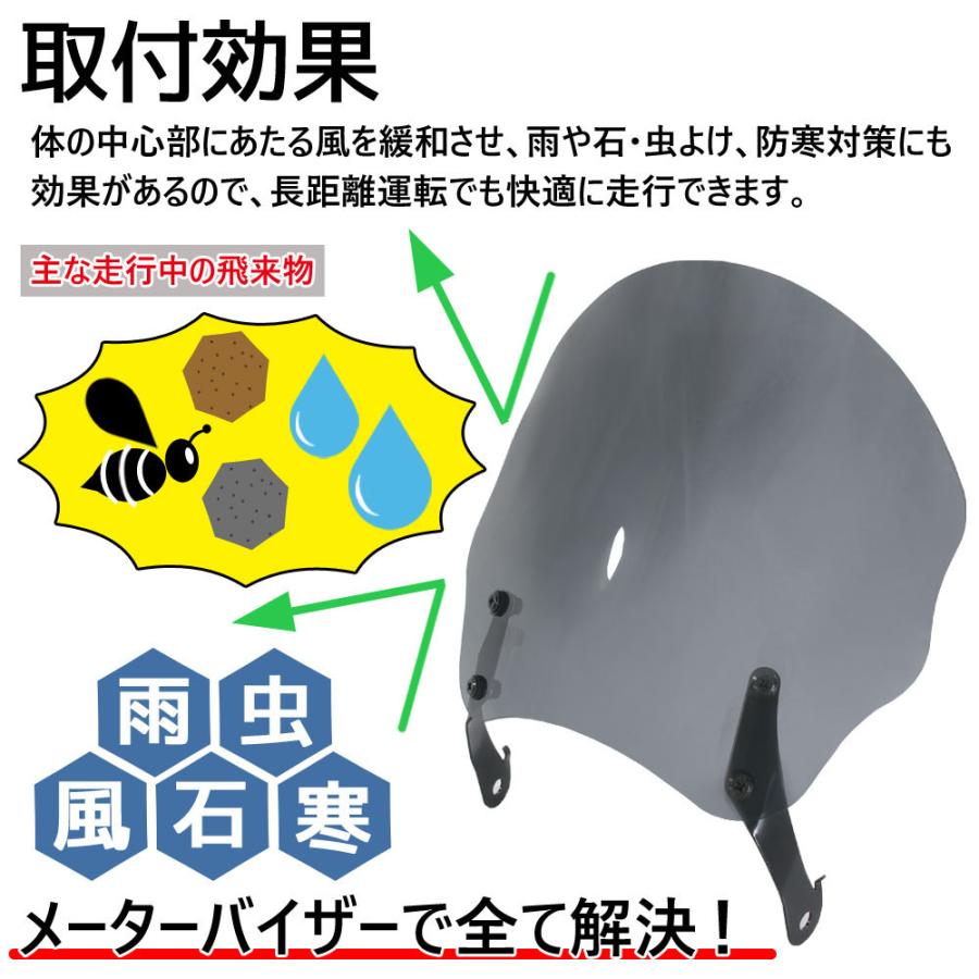 スズキ（SUZUKI） 特典あり メーターバイザー ウインドスクリーン
