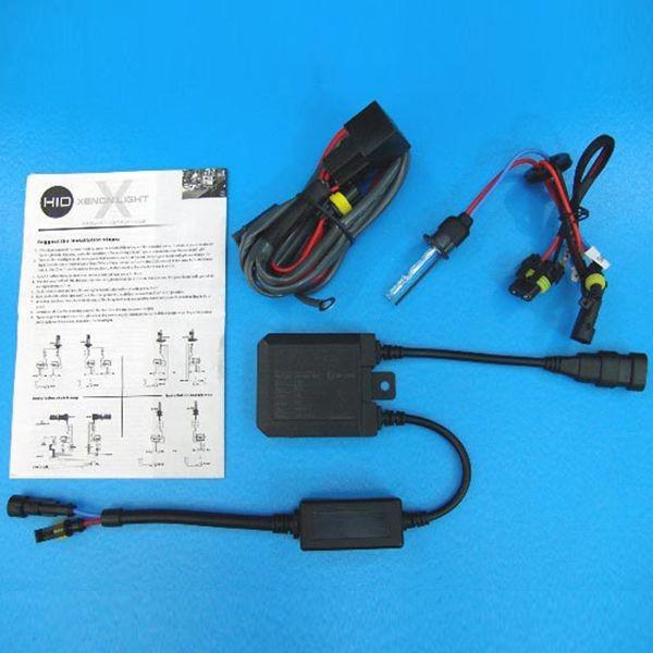 HID 35W H1 バルブ フルキット 6000K（ケルビン） 極薄型 スリム