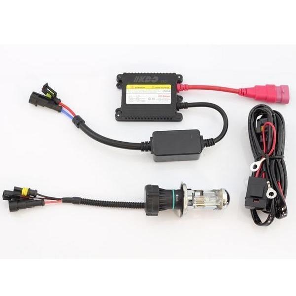 HID 25W H4 バルブ フルキット 4300K（ケルビン） スライド式 Hi/Lowビーム ハイロー切り替え 極薄型 スリムバラスト セット ヘッドライト ランプ｜rise-corporation-jp｜09