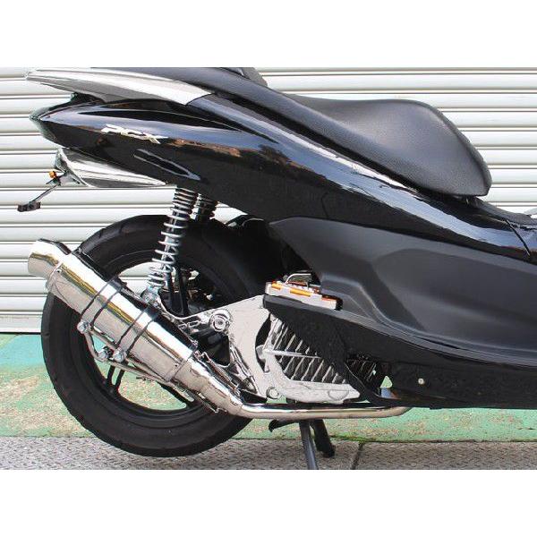 ホンダ PCX125 JF28 PCX150 KF12 メッキスイングアームカバー クローム メッキ 外装 部品 カスタム パーツ メッキパーツ バイク オートバイ HONDA｜rise-corporation-jp｜03