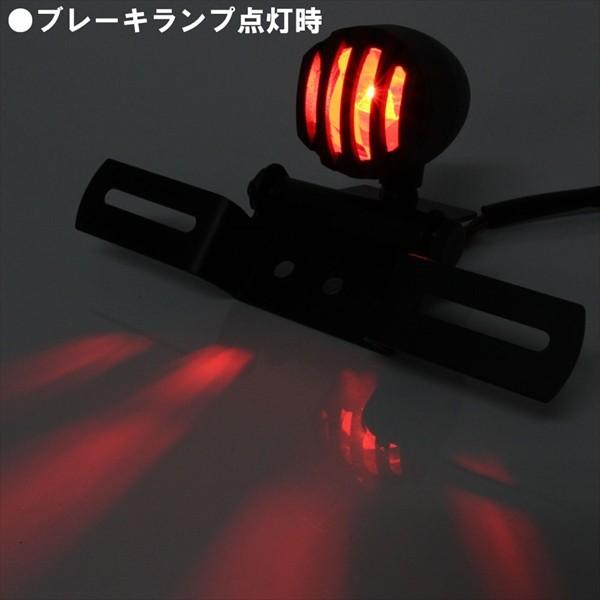 汎用 12V バイク用 バードケージ ミニテールランプ テールライト