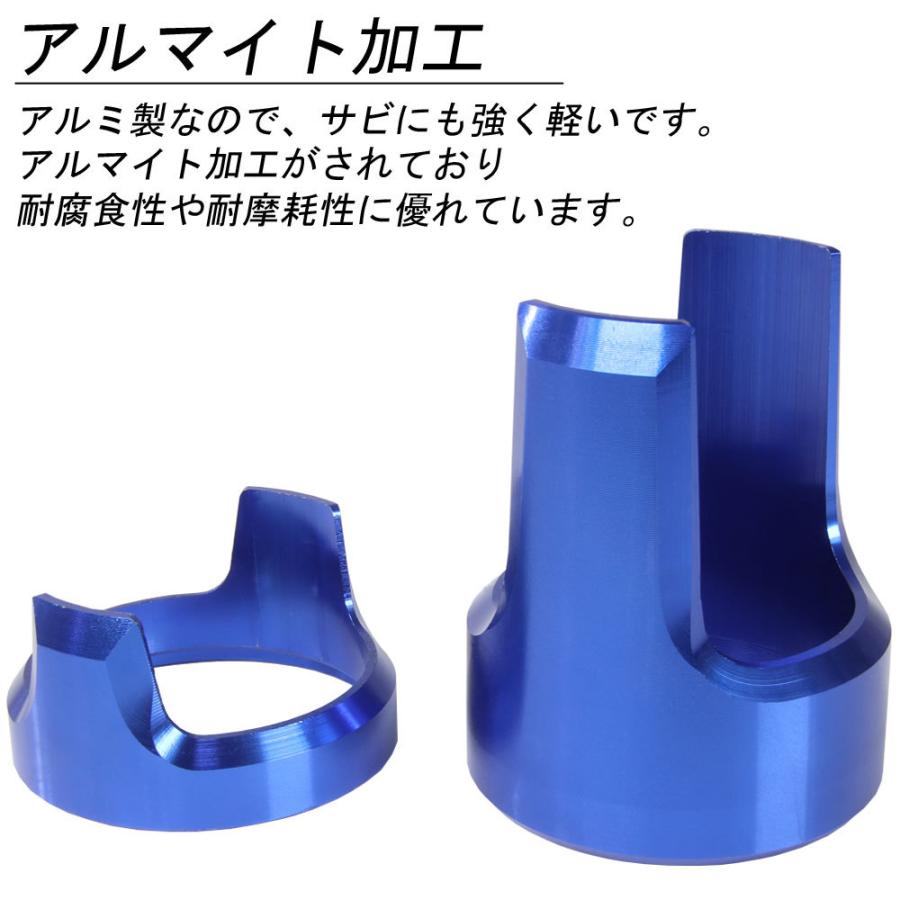 アルミグリップ ソフトタイプ アルマイト 滑り止めラバー ブロック