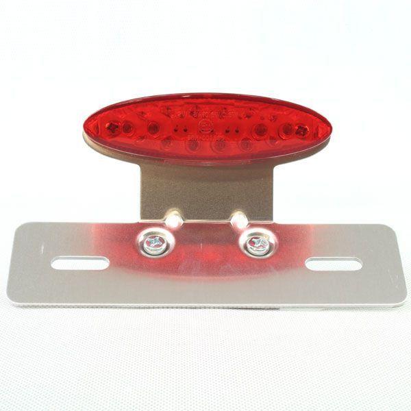カワサキ（Kawasaki） オーバル LEDテールランプ レッドレンズ
