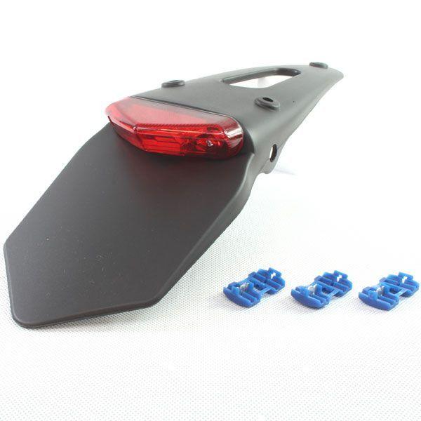 DT200WR用 ブレーキランプ　泥よけ Amazon.co.jp: DREAMIZER リアフェンダー レッド 12V LED テール