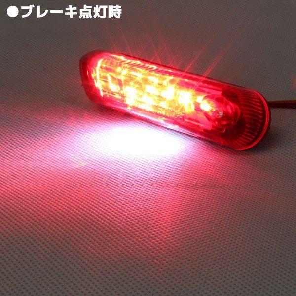 カワサキ（Kawasaki） ミニLEDテールランプ レッドレンズ テールライト
