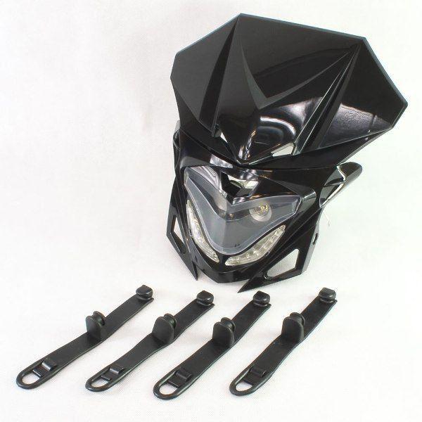 カワサキ ストリートエッジ LEDヘッドライト カウルマスク