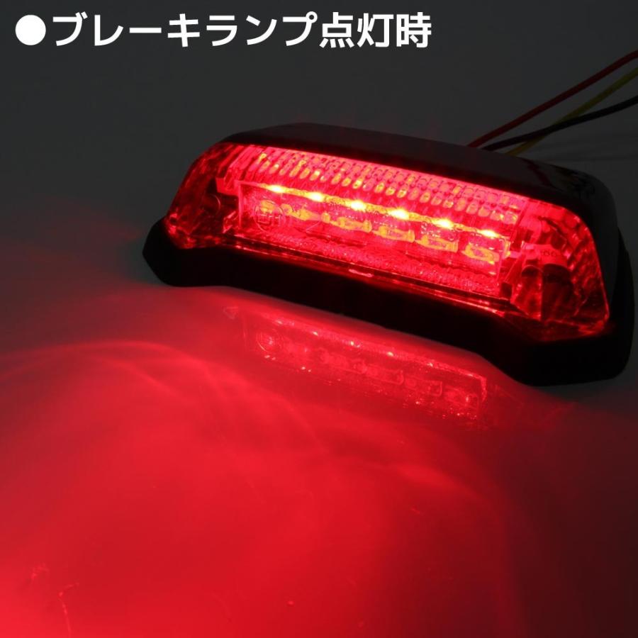 カワサキ（Kawasaki） 汎用 フェンダーマウント LED テールランプ