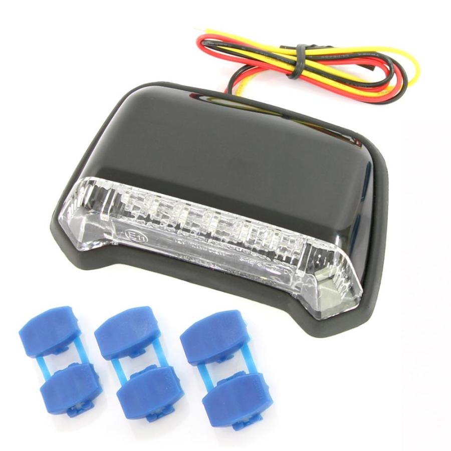 ホンダ（HONDA） 汎用 フェンダーマウント LED テールランプ ブラック