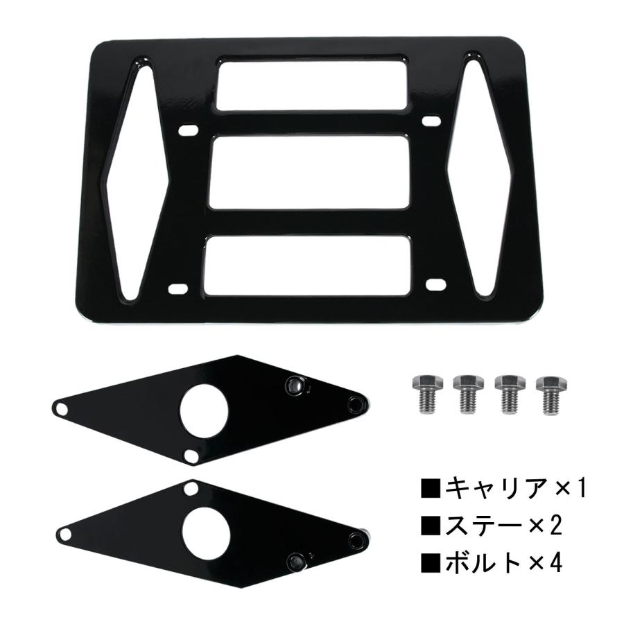 ホンダフュージョンバイク用リアキャリア ホンダ（HONDA） フュージョン SE タイプX MF02 リアキャリア ブラック