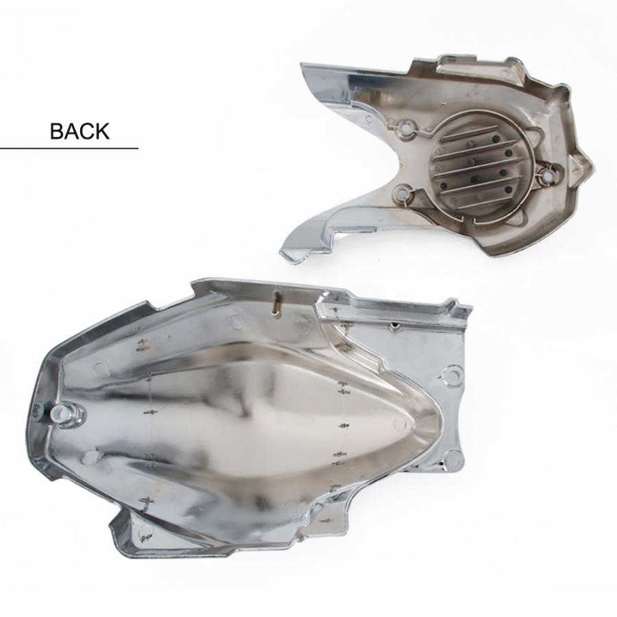 ホンダ フォルツァX Z MF08 メッキプーリーケース カバー クランク 