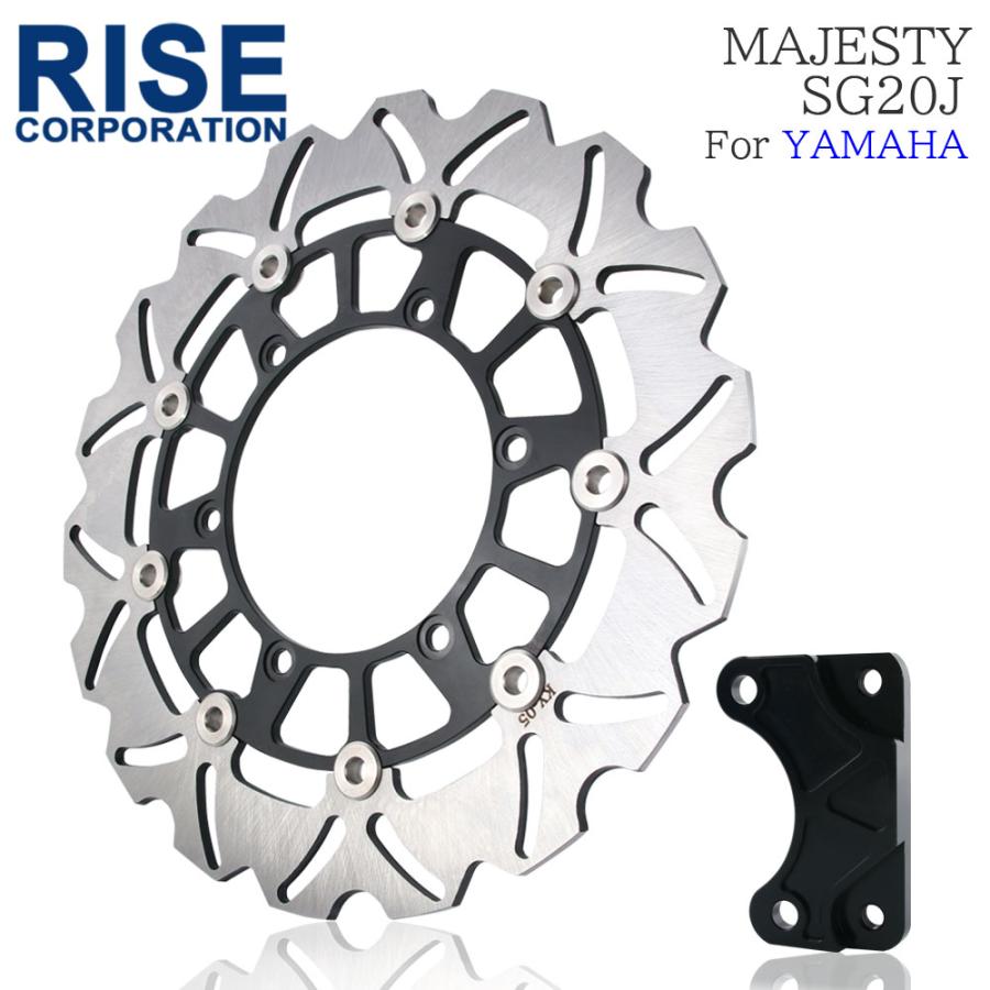 4D9 マジェスティ用 ブレンボ＆285mm大径ブレーキディスクローター