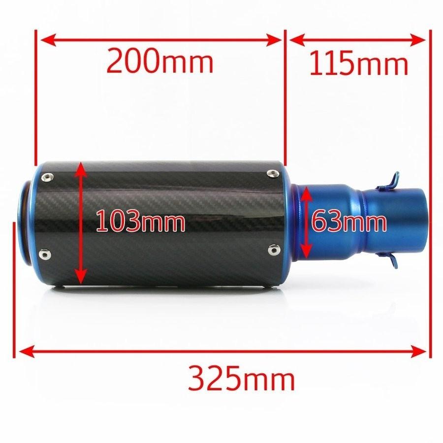 未使用 汎用チタンサイレンサー 100×340mm 50.8φ差し込み カスタム 汎用サイレンサー 100φ×340mm 差込径 50.8φ チタンソリッド