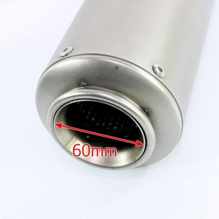 スズキ（SUZUKI） 汎用 GPショートサイレンサー φ50.8 50.8mm 缶型
