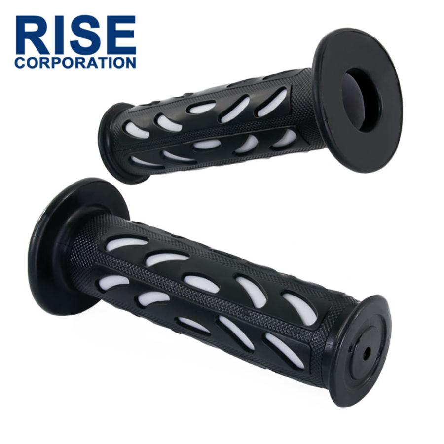 パーツ SUPER BIKE GRIP スーパーバイク 22.2mm 非貫通 耐震GEL シルバー 汎用 グリップ