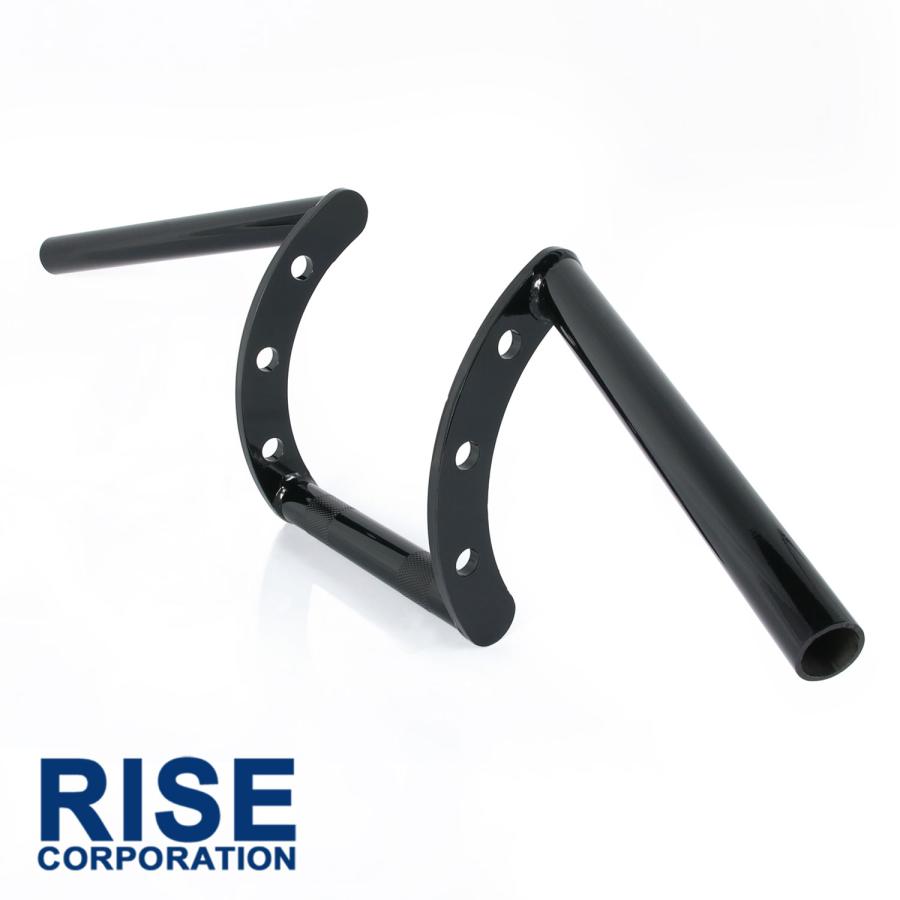 1インチ ハンドル バー インチバー ブラック 25.4mm 汎用