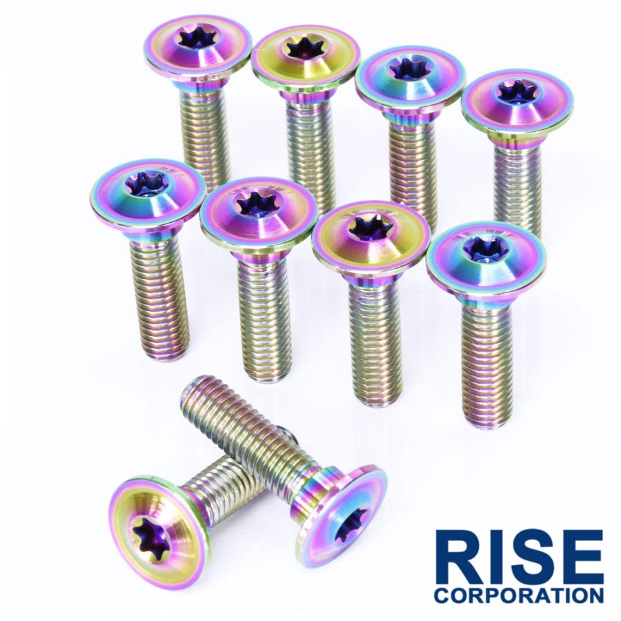 チタンボルト カワサキ ZX9R専用 ブレーキディスクボルト フロント用