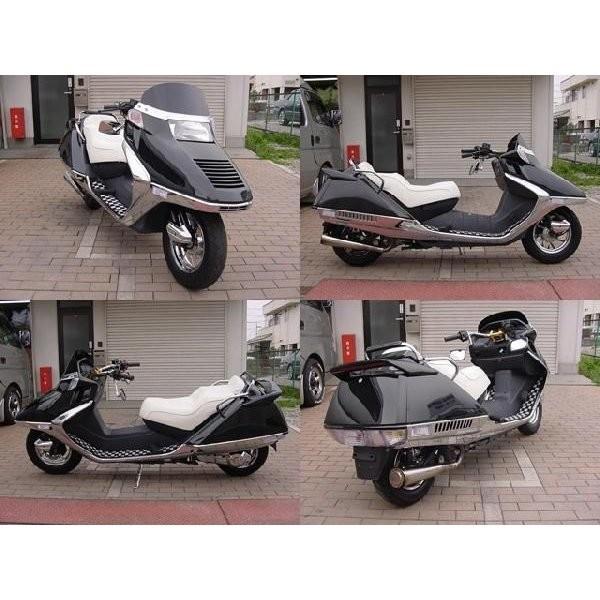 ホンダ フュージョン MF02 クローム メッキアンダーカウル 鏡面タイプ