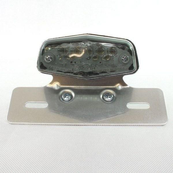 汎用 ルーカス LEDテールランプ スモークレンズ クロームブラケット