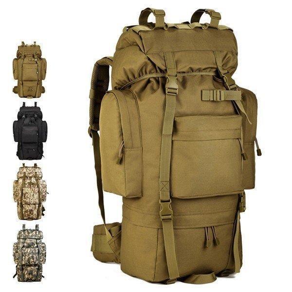 免税送料無料 リュックサック 迷彩 バックパック メンズ バッグ ザック 防水 オシャレ ミリタリー カジュアル 大容量 スポーツ 登山用 65l 定期店舗販売 Www Superavila Com