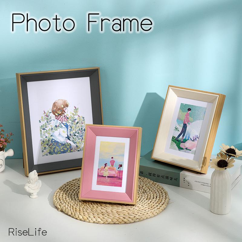 写真フレーム フォトフレーム 木製 写真立て 壁掛け 卓上立て フォトフレーム ナチュラル シンプル おしゃれ 写真入れ 結婚祝い 誕生日 記念日 出 Rise Li Riselifeショップ 通販 Yahoo ショッピング