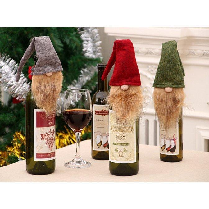 最大55%OFFクーポン クリスマス 飾り 酒瓶用 ワインボトル カバー 酒瓶カバー テーブル coopedel.com