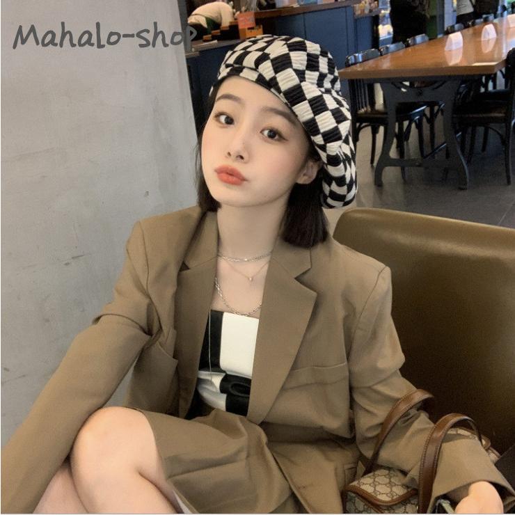 帽子 レディース ベレー帽 ハット イギリス風 Pu レザ ブラック ファッション ラシャ帽子 フェス 小顔