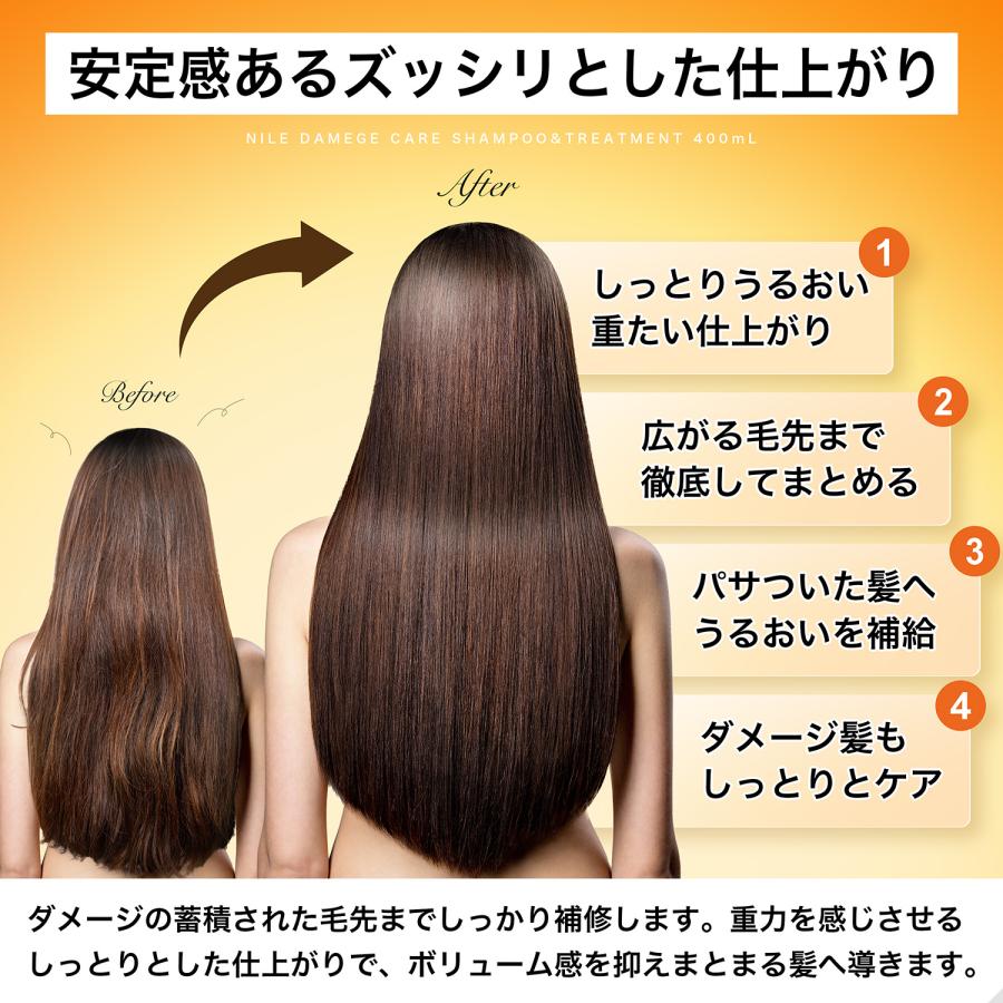 Nile ダメージケア シャンプー トリートメント セット リンス 保湿