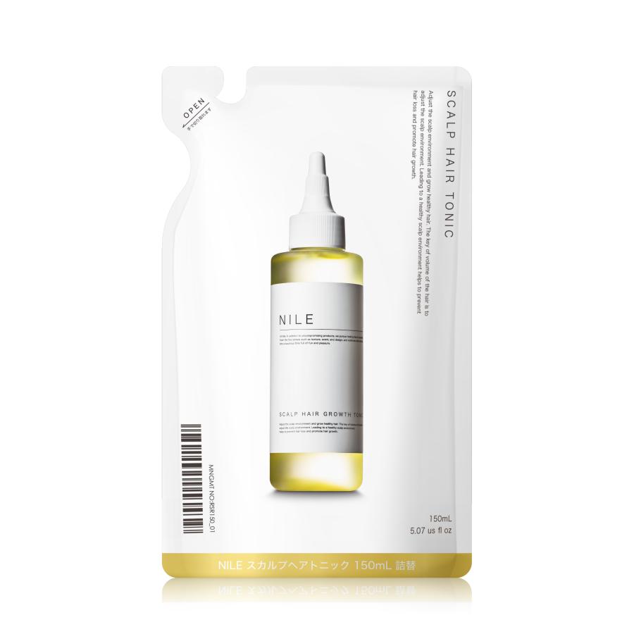 Nile 育毛剤 男性用 育毛トニック 医薬部外品 本体ボトル 詰め替え用