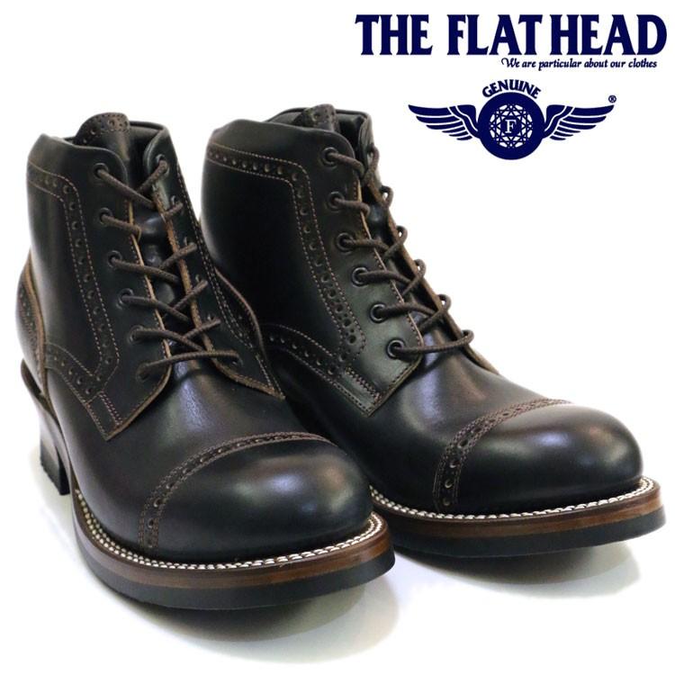 THE FLAT HEAD(ザ・フラットヘッド)メダリオン レースアップ THE FLAT HEAD(ザ・フラットヘッド)メダリオン レースアップ
