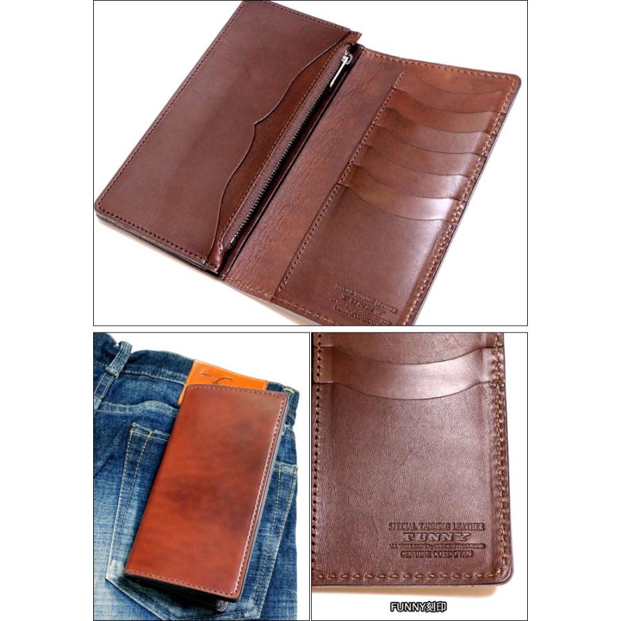 FUNNY/ファニー】コードバン（馬革）長財布 Leather Long Wallet